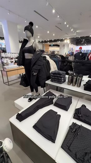 1.3K views · 5 comments | lululemon just dropped their highly anticipated polka flock (dot) collection in stores today! It's perfect for the holidays. Dropping online December 2nd! Be sure to follow so you don't miss when this drops as it may sell fast. ⚫️⚪️⚫️⚪️⚫️⚪️ #lululemon #lululemoncreator #lululemonshopping #lululemonnewreleases | Gabi | Facebook