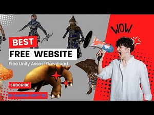 Best FREE Website For Unity Assets 2024 #incern