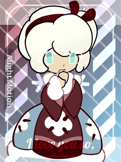 ✨I love you so! Ft. Cotton cookie and sherbet cookie❄️