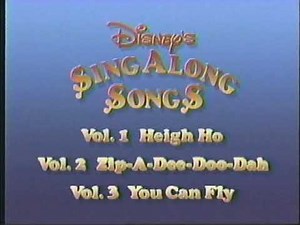 Short 1990 Disney's Sing-Along Songs Promo (Silent Version)