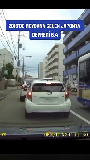 2018 JAPAN EARTHQUAKE 6.4 #deprem #earthquake #japan