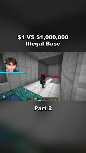 $1 vs $1,000,000 Illegal Base Build Battle