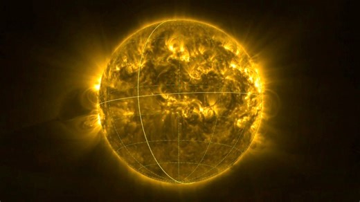 See the First-Ever Images of the Sun's South Pole
