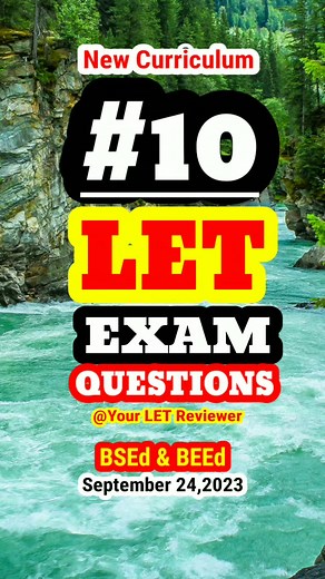 1.7K views · 79 reactions | PART 10 OF PROFESSIONAL EDUCATION LET REVIEWER FOR BSED AND BEED. #tiktokviral #LPTsoon #foryourpage #question #education #professionaleducation #educational #tips #teacher #professional | Your LET Reviewer | Facebook