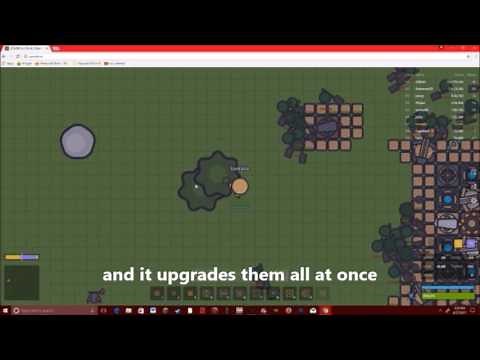 HOW TO UPGRADE ALL OF YOUR WALLS AT ONCE!!! ZOMBS.IO