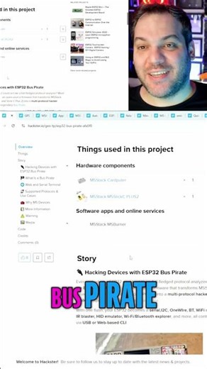 Bus Pirate no Brasil: Hackeando Hardware com Baixo Custo! #shorts