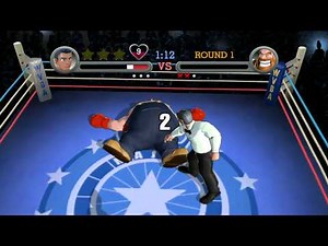 Punch-Out!! Bear Hugger Full Fight! (TKO Round 1) [1080p]