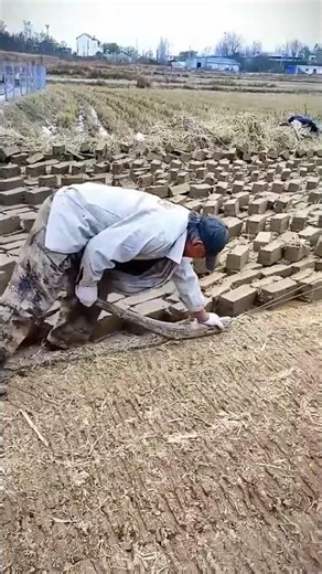 Shoveling process of clay brick raw material