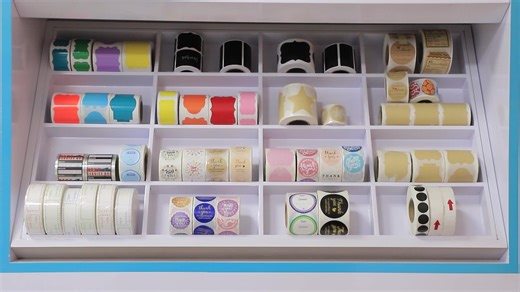 Custom Logo Label  Adhesive Sticker Products Packaging Labels Printing Waterproof Roll Stickers Kiss Cut Sticker