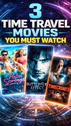 3 Time Travel Movies You Must Watch #netflix #primevideo #timetravelmovies