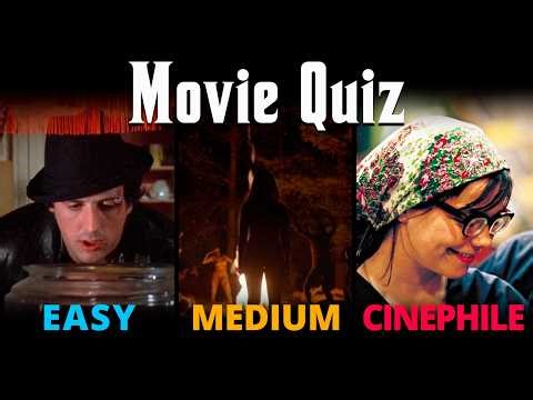 Just Movies Quiz #4 🎬 | 50 Questions | All kinds. Any genre.