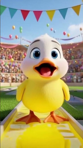 🦆 Magic Color Duck | Learn Colors with Funny Duck Show | Kids Shorts