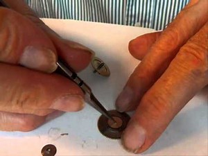 Fusee ratchet wheel replacement