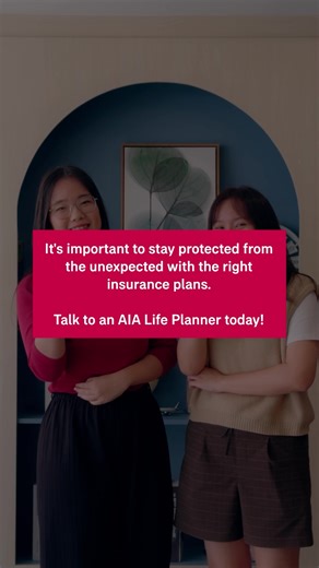 🙂‍↕️ We get it—company insurance is great, but that alone might not cover other parts of your life. Stay protected against life's uncertainties. Speak to an AIA Life Planner to find out more today. 🙌🏻​ #AIAMalaysia #HealthierLongerBetterLives | AIA Malaysia