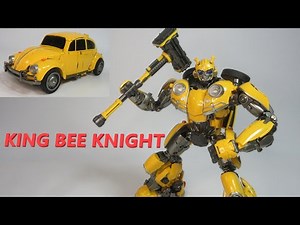 【TF非正規玩具レビュー】 海外の変形玩具 MODEL-LEVEL DEFORMATION TOYS CE-01 KING BEE KNIGHT（aka. Bumblebee）