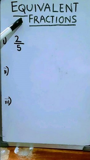 Equivalent Fractions of 2/5 ‪@mathstubelearning123‬