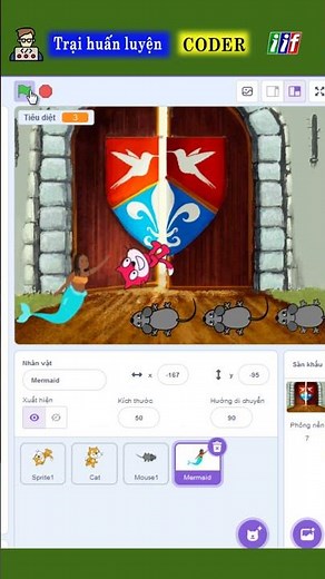 Learn Scratch game programming - create a combat script