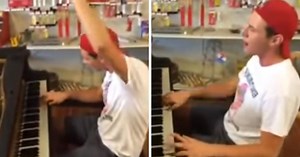 Man Sits At Piano In A Hardware Store And His Impromptu Performance Earns Millions Of Views