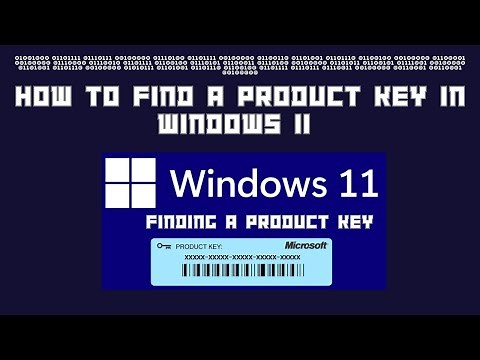 How to Find a Product Key in Windows 11