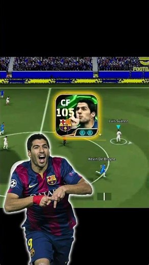 KEKUATAN TENDANGAN LUIS SUAREZ #fifa #efootball2025 #football