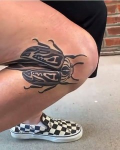This tattoo transforms into something so unique 💀🦋 Follow us on Insta 👉 instagram.com/festivalofthedead 📸 Please DM us to add credit | Festival of The Dead