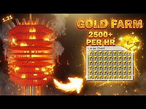 Easy Nether Roof Gold Farm Tutorial (Minecraft 1.21+)