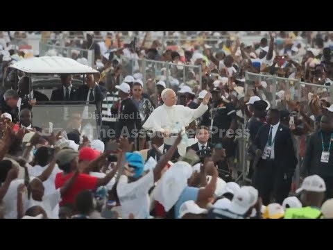 Pope Leo XIV visits Angola shrine that was a center of African slave trade