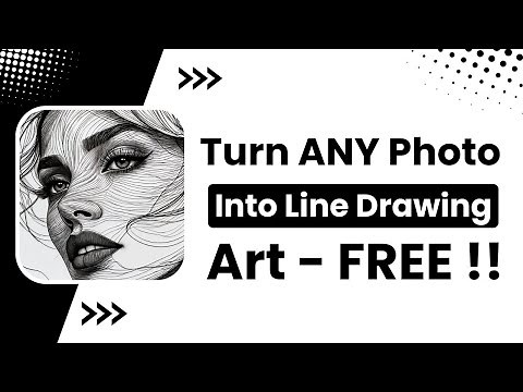 How to Turn Any Photo into Line Drawing Art with AI