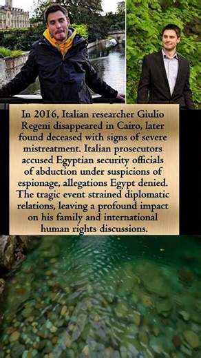 The Mystery of Giulio Regeni: A Search for Truth 🌍