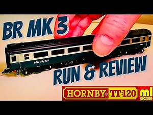 NEW Hornby TT:120 Intercity 125 BR Mk3 Coaches | Blue & Grey | ml38