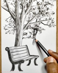 Easy and Super Realistic Scenery Art - How To Draw | Did you know?