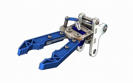 SolidWorks机械手建模2与运动仿真