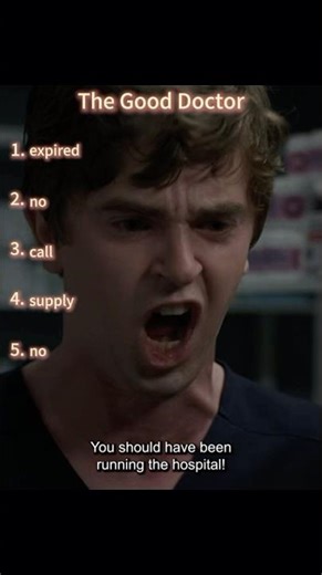 The Good Doctor S5E7 -Expired medication? The operating room is completely out of control!#shorts