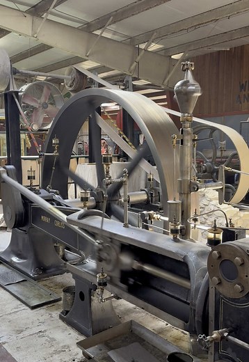 Murray Corliss Stationary Steam Engine Experience