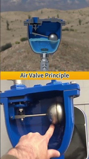 Air valves release trapped air and admit air under vacuum to protect pipeline systems.#Valve