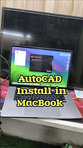 AutoCAD installation on Apple MacBook #autocad #architecture