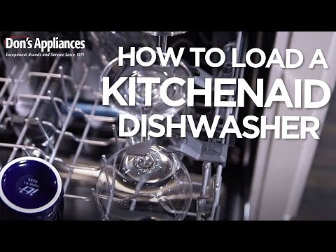 How to Load Your KitchenAid Dishwasher | Dishwasher Tips & Tricks