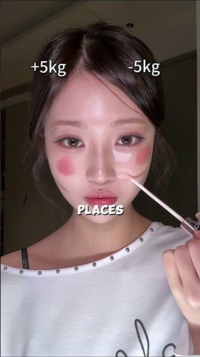 💄Makeup can literally CHANGE your face shape💁🏻‍♀️✨ #makeup
