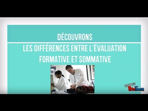 Les différences entre l'évaluation formative et l'évaluation sommative