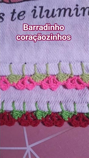 Easy crochet edging #crochet