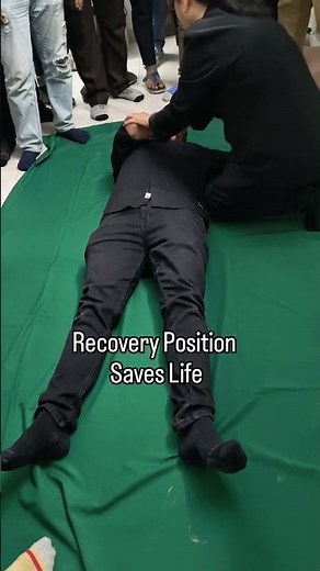 How to Perform the Recovery Position | Step-by-Step First Aid Guide 🩹