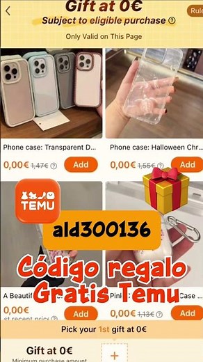 Reclama un Regalo Gratis de Temu en la Descripción 🌟 Cómo Conseguir Cosas Gratis de Temu