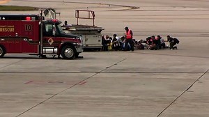 Chaotic scene after Florida airport shooting