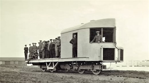 The Brilliantly Designed Self-Balancing Brennan Monorail That Leaned Into Turns