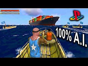 History of Somalia as a PS1 Game (A.I. Video)