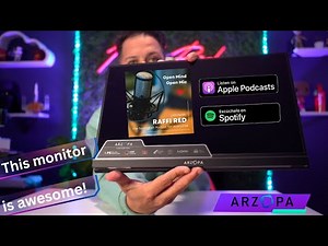The Best Budget Monitor for all your needs. The Arzopa 15.6in 1080p with HDR.