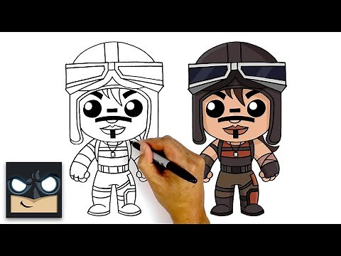 How To Draw Fortnite | RENEGADE RAIDER