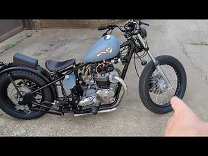 Triumph T140 Hardtail Bobber