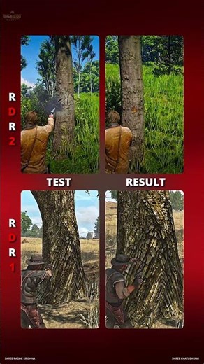 ULTIMATE Tree Physics Comparison | Red Dead Redemption 1 vs 2