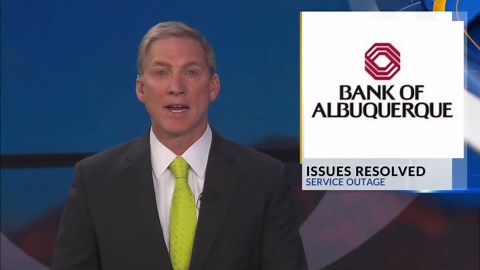 Bank of Albuquerque's online systems restored after service outage